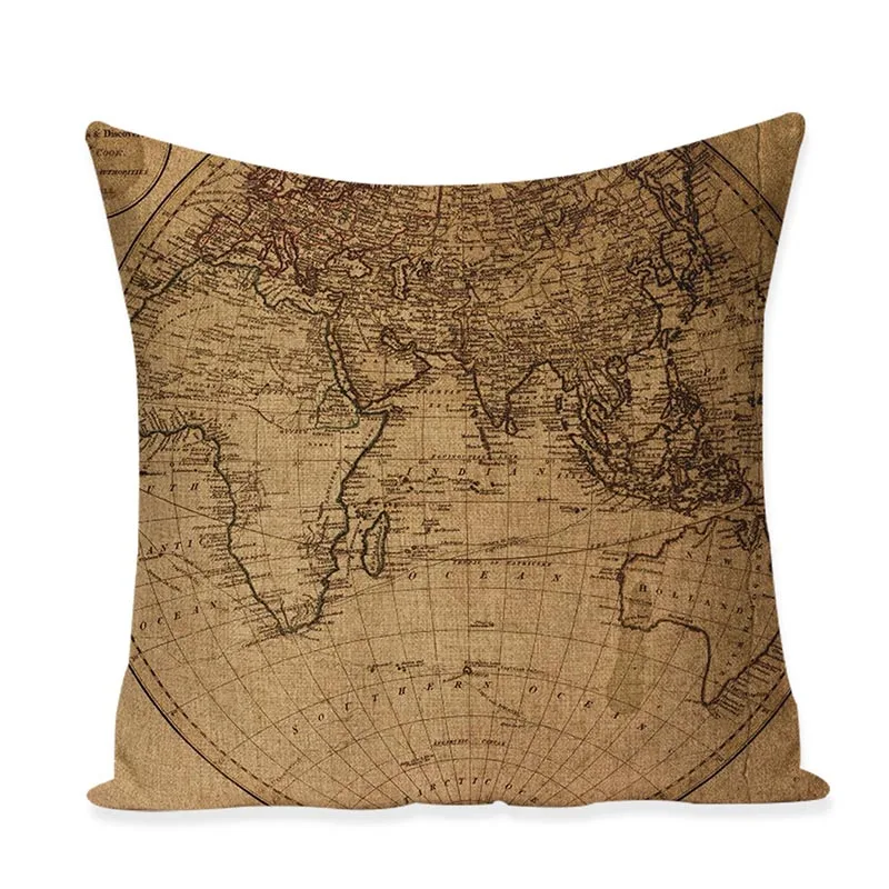 Nautical Series Pillow Cover Decorative Square Cases for Sofa Chair Cushion Accessories Cotton Linen Home Textile | Дом и сад