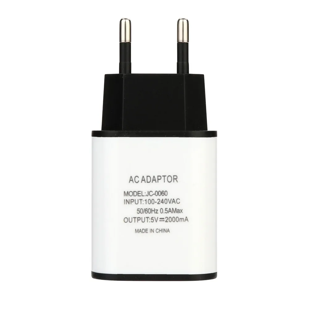 Зарядное устройство EU Plug USB настенное зарядное 5В 2А настенный адаптер зарядка