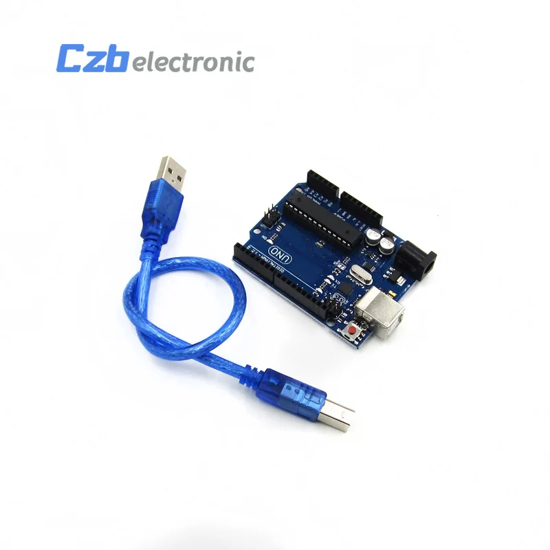 UNO R3 I/O ISP 3 V 5 ATmega328P макетная плата Atmega16U2 доска для Arduino модуль совместим с USB кабель