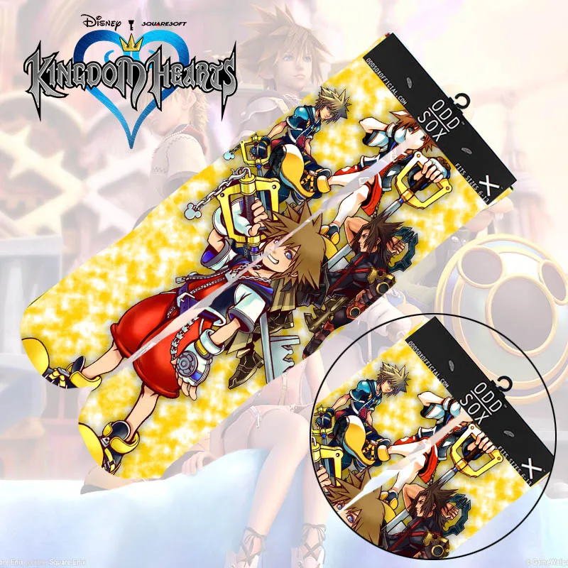 OHCOMICS Горячая игра Королевство Сердца Сора Keyblade носки теплые чулки плотные