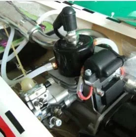 Гоночная лодка TFL Sharp Blade Rocket RC с бензиновым