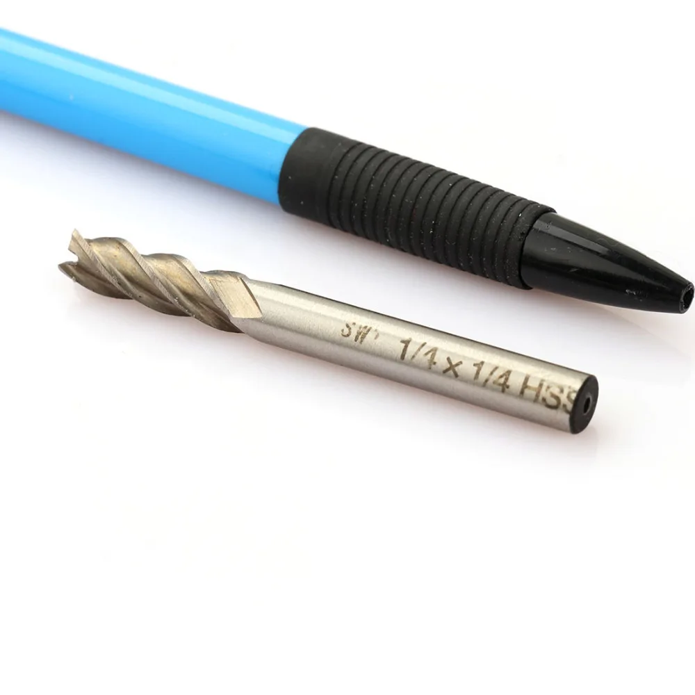 

1 PC Cutting Slotting End Mill Router Bit 4 Flute 1/4" Shank 1/4" Diameter