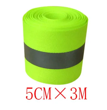 50 мм x 15 * 3 м/roll Оксфорд светоотражающие шитье ткань бесплатная доставка для