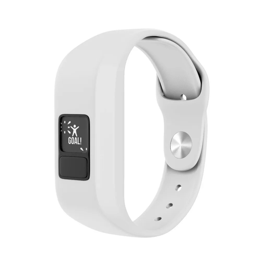 Мягкий силиконовый сменный Браслет для Garmin Vivofit Jr спортивный браслет ремешок для наручных часов Прямая l1023#2