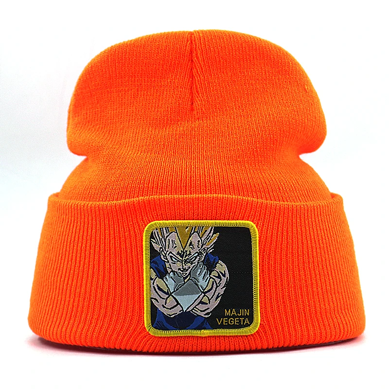 3D Вышивка Bone Dragon Ball вязаная шапочка хлопок Гибкие теплые зимние вязаные шапочки для мужчин и женщин Модные Лыжные шапки