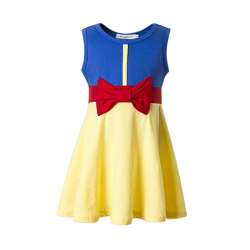 Summer Girl Dresses Moana Elsa Dress Princess Mini Mouse Costume Party for Girls | Детская одежда и обувь