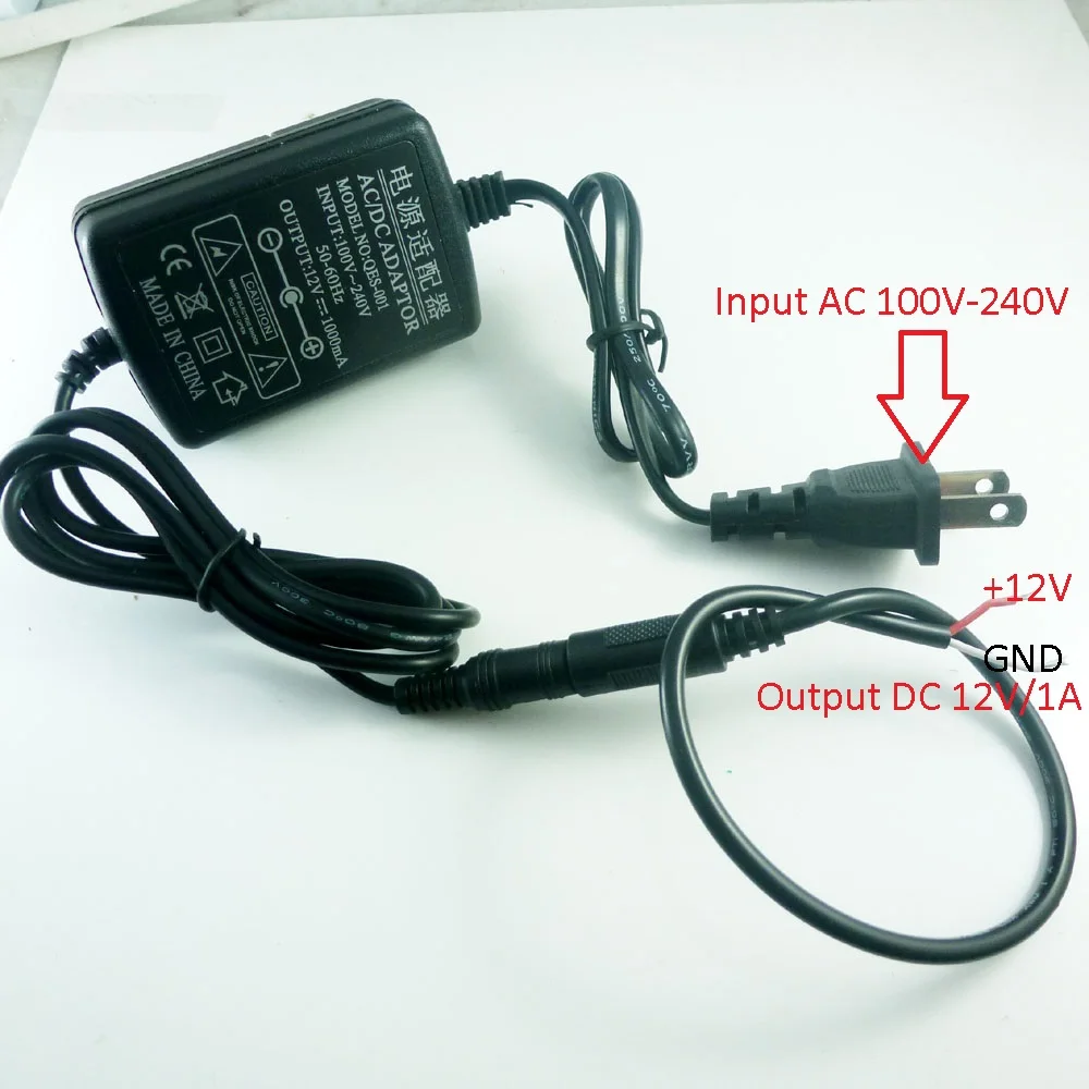 Адаптер переменного/постоянного тока 1 А 110 В 220 до 12 50 Гц 60 для реле Bluetooth Wi Fi RS485 RS232