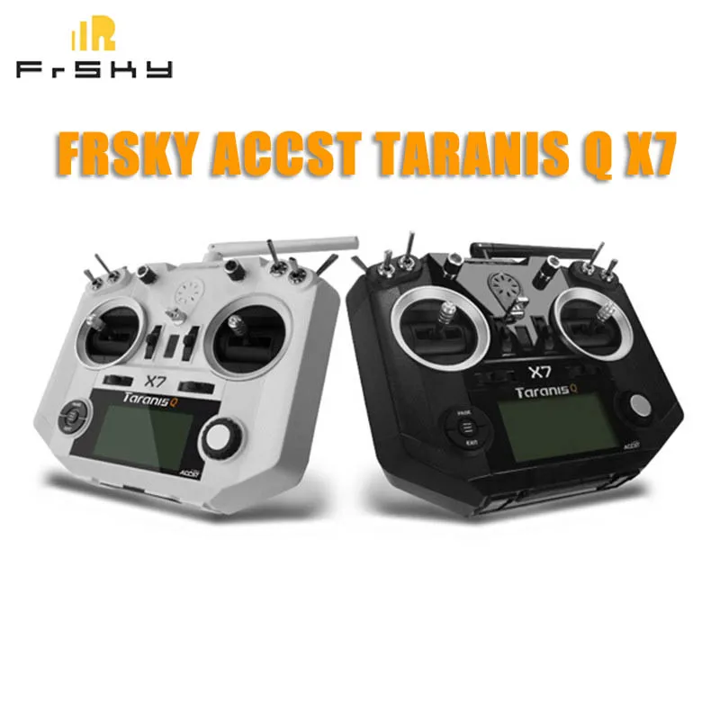 Передатчик FrSky ACCST Taranis Q X7 2 4G 16CH режим белый черный международная версия для FPV RC