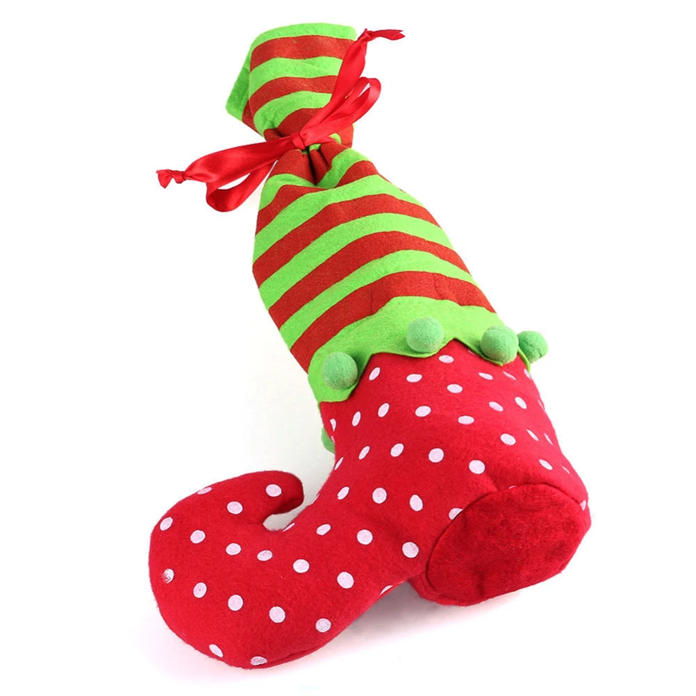 Лидер продаж милые сапоги в стиле Санта-Клауса и эльфа подвесной Рождественский