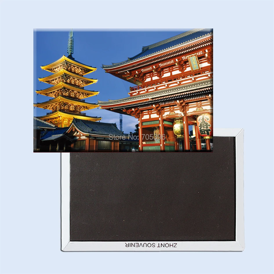 Храм Токио японский подарок для путешествий туристическая сувенирная тарелка