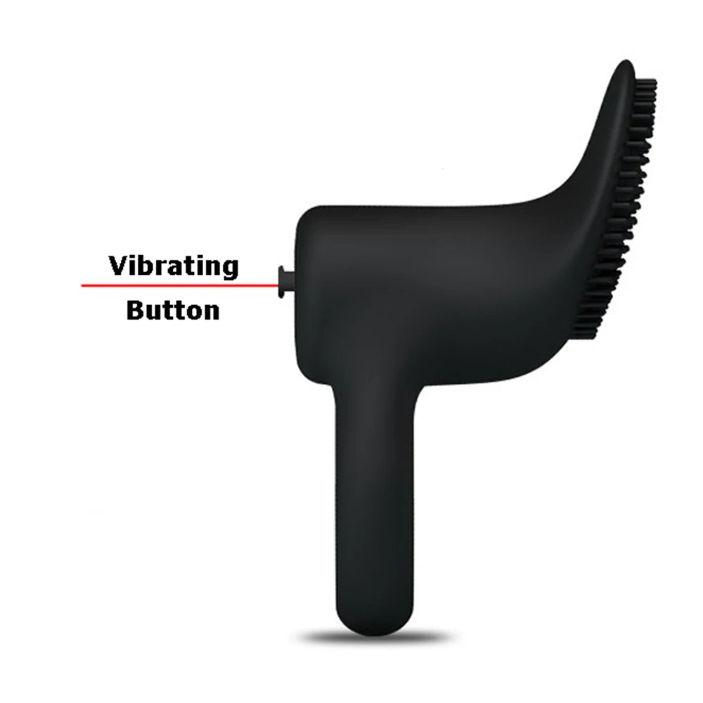 Силиконовый Вибрирующий фиксатор для пениса мягкий Стимулятор клитора вибратор