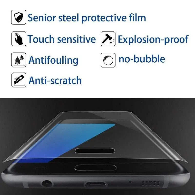 JGKK 3D Защита экрана для Samsung Galaxy S6 Edge Plus чехол закаленное стекло S6edge +