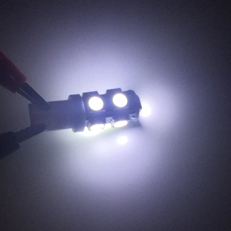 100pcs Wholesale T10 9SMD 5050 9 Smd 9Led Car 194 168 192 W5W LED Light Automobile Bulbs Lamp Wedge Interior 12V | Автомобили и