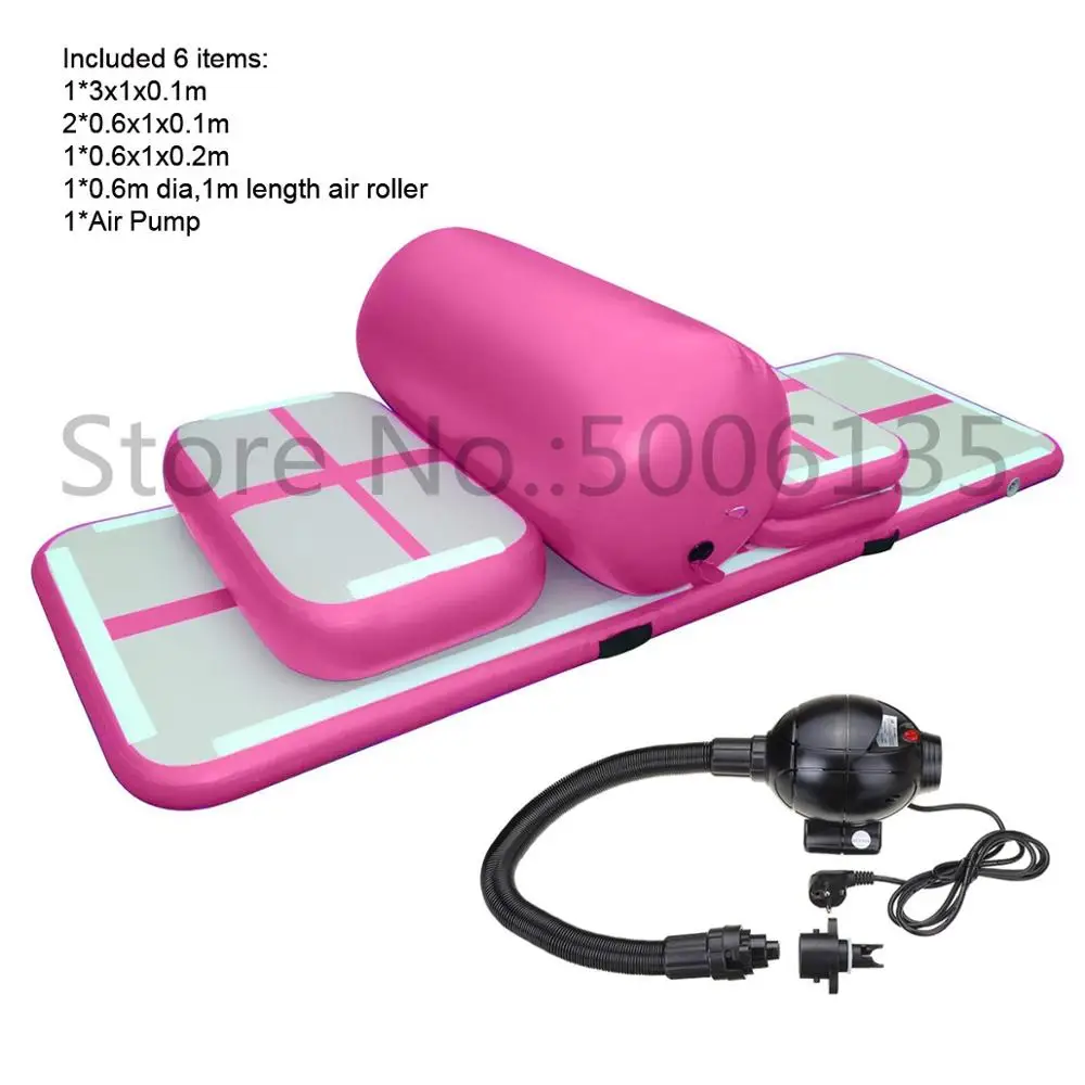 Надувной Батут надувные игры набор (6 шт.) надувной воздушный трек гимнастический