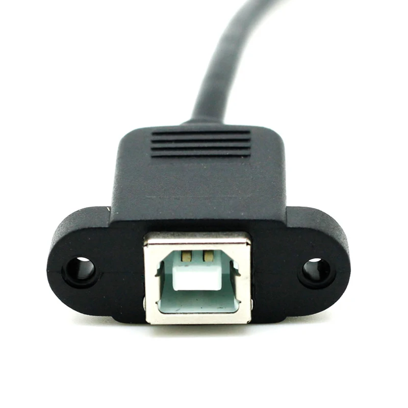 0 5 м 1 USB 2 локоть B штекер к гнезду тип розетка панель принтера монтажный