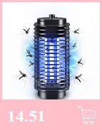 Adeeing дома 110 V/220 V электроника комаров убийца светодиодный Ошибка ЛАМПА Zapper анти москитные Ловушка-отпугиватель