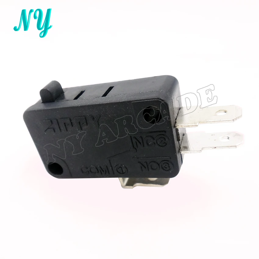 10 шт./лот 3 контактный микропереключатель черный Zippy Микропереключатель для