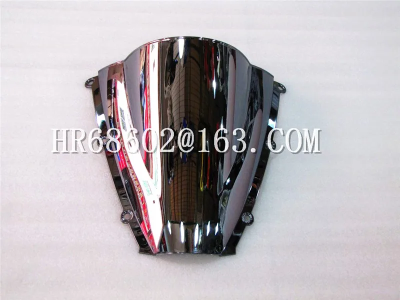 Горячая продажа для Honda CBR 600 F5 2003 2004 CBR600 03 04 серебряное ветровое стекло двойной