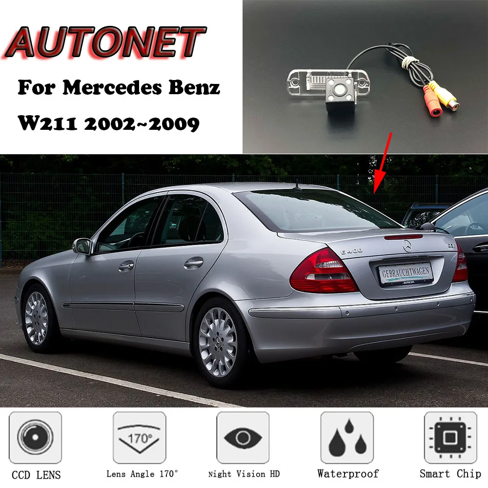 Камера заднего вида для Mercedes Benz W211 2002 2003 2004 2005 2006 2007 2008 2009|Камеры авто| |