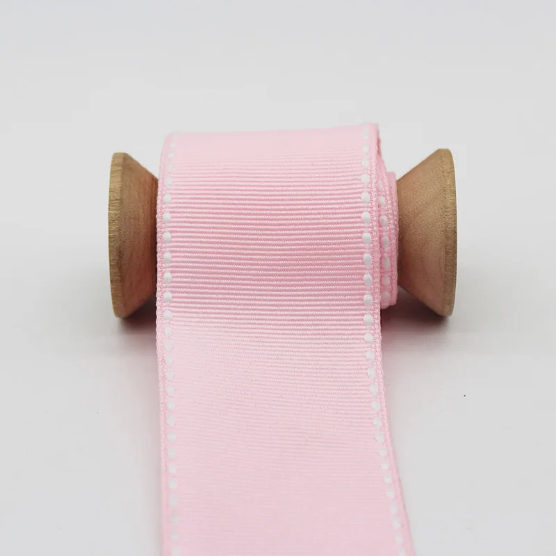 38mm Stitch Pink 3/" 9 мм Petersham однотонные ленты светильник Орхидея слоновая кость Небесно-Голубой 25 мм 1" Полосатый Черно-белый полосатый Печатный для рукоделия - Цвет: 38mm Stitch Pink