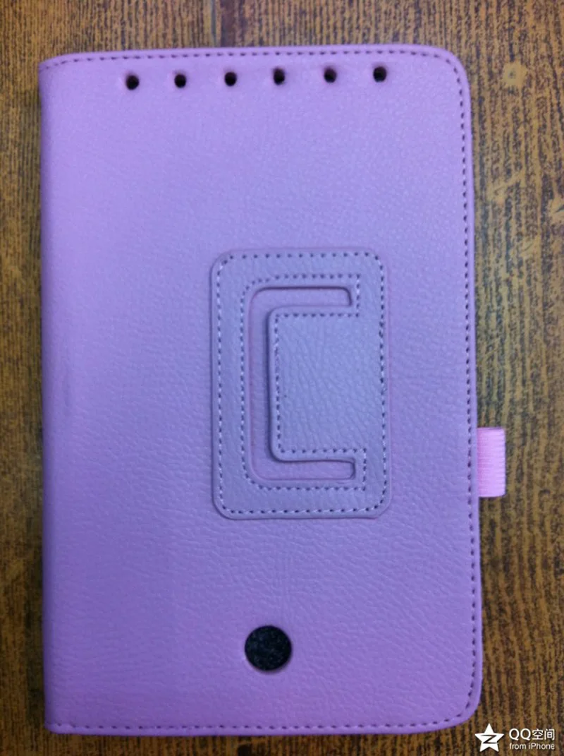 Ультратонкий чехол книжка из искусственной кожи с зернистой текстурой личи для