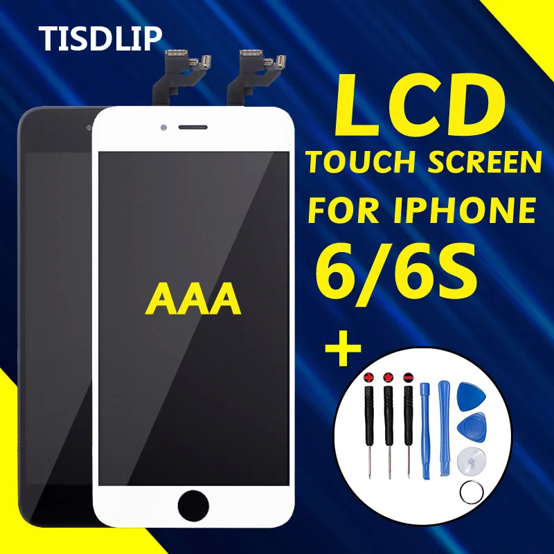 Оригинальный дисплей TISDLIP/экран/ЖК для iPhone 6 6s экран качество без битых пикселей s