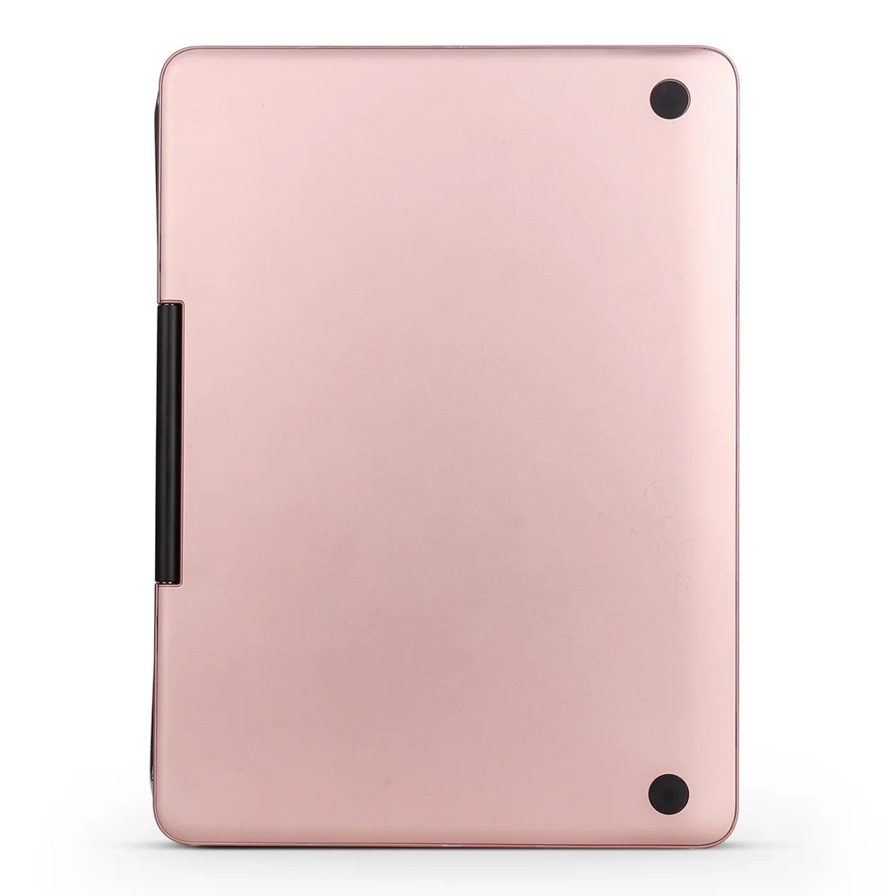 Для iPad 9,7 съемный Смарт чехол+ тонкий 7 цветов светодио дный LED подсветка Алюминий Bluetooth русский/Испанский клавиатура