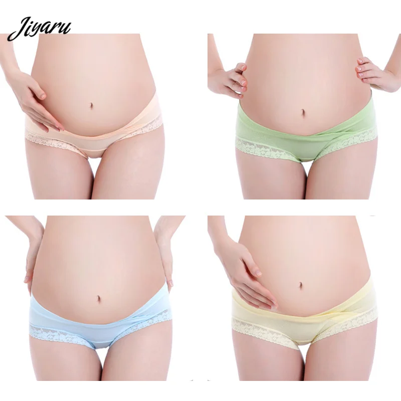 4pcs Soft Maternity Panties Pregnant Women Breathable Underpants Cotton Underwears Pregnancy Skin- Friendly Briefs | Мать и ребенок