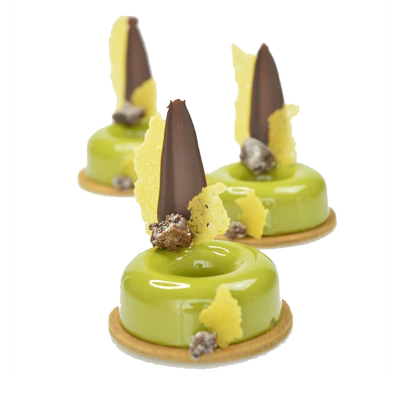 XINAHER 3D Silicone Doughnut Cake Mold For Mousse Chocolate Brownies Baking Tools | Дом и сад