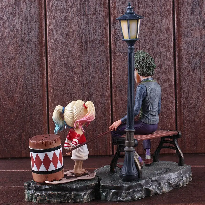 DC джокер из отряда самоубийц Харли Квинн и Джокер статуя ПВХ фигурка Moedel