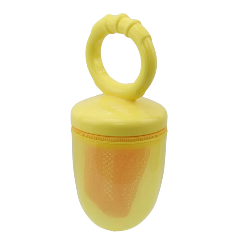 Protable Kids Pacifier Fresh Food Milk Feeder Feeding Tool Bell Safe Baby Supplies Fruit baby teether | Мать и ребенок