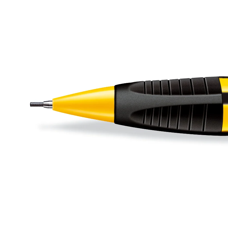 STAEDTLER 771 механический карандаш для рисования, механические карандаши, школьные канцелярские принадлежности, офисные принадлежности, треугольный стержень для карандаша с ластиком 1,3 мм