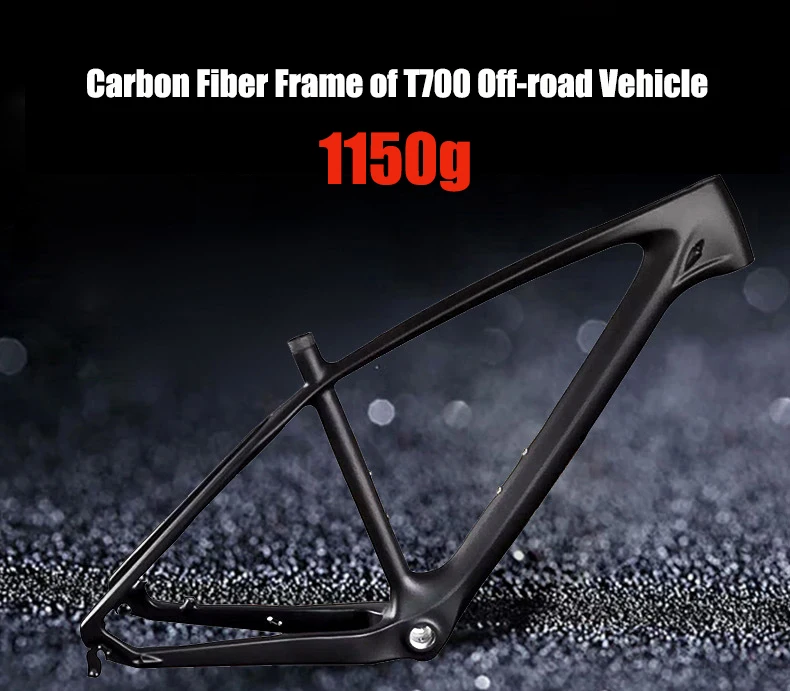 NEW UD Chameleon 26er carbon frame Chinese MTB carbon frame 26er 15.5/17 inch carbon mountain bike frame 1150g carbon fiber