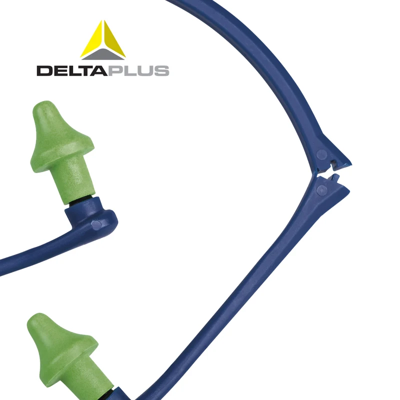Складные беруши DELTAPLUS 103110 1 шт. кронштейн для наушников + 10 сменных берушей