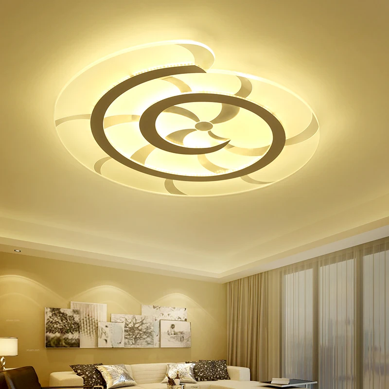 Ультратонкий светодиодный потолочный светильник с дистанционным управлением