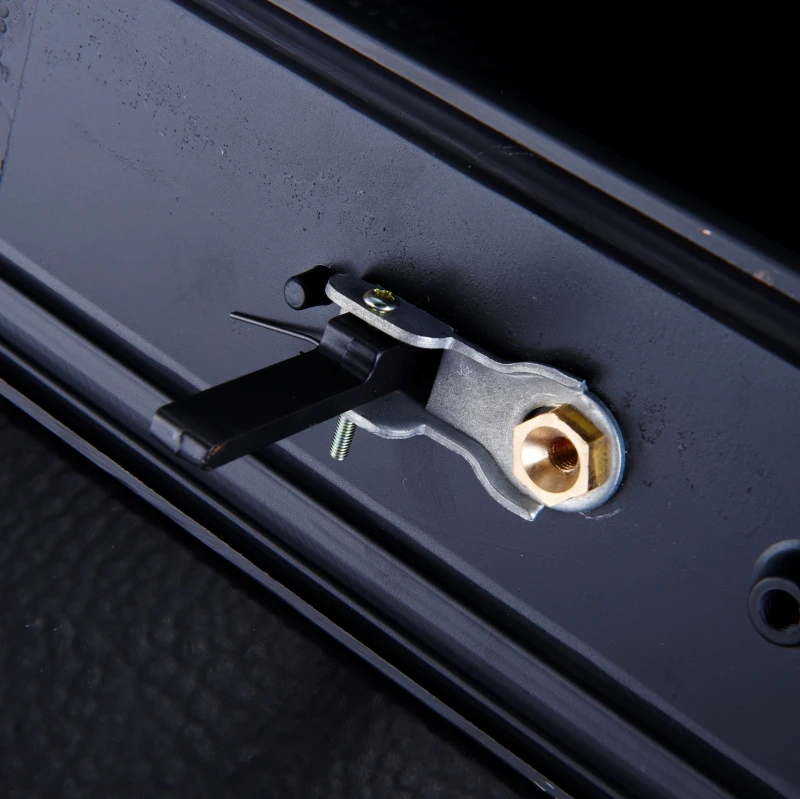 Роскошные американские ворота на даче черный латунный интерьерный дверной замок