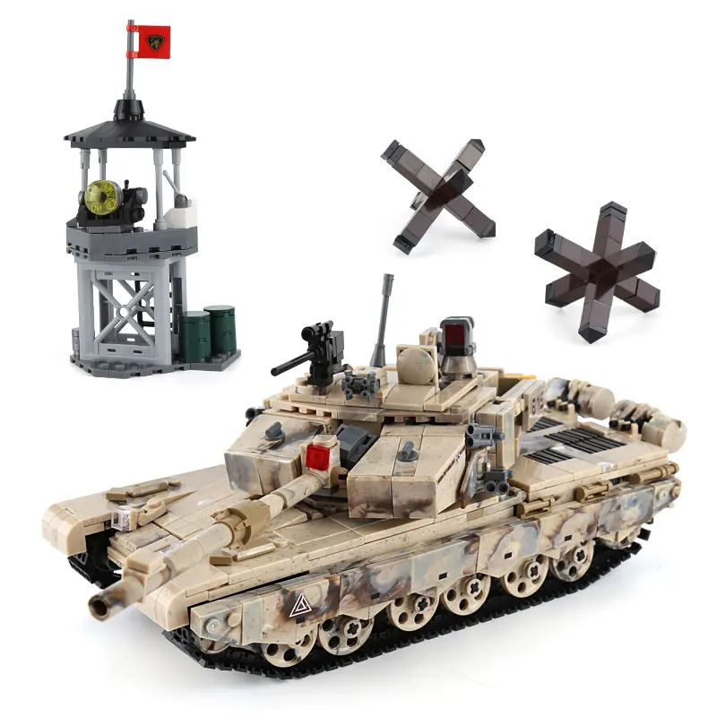 Xingbao Military Army Series Assembly Scorpio Tiger Tank And Type 99 Sets Building Blocks MOC Bricks Educational Toys Gifts | Игрушки и