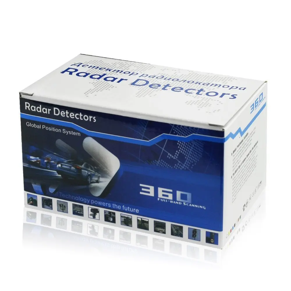 Радар детектор скорости автомобиля V3 мобильный радар на английском и русском