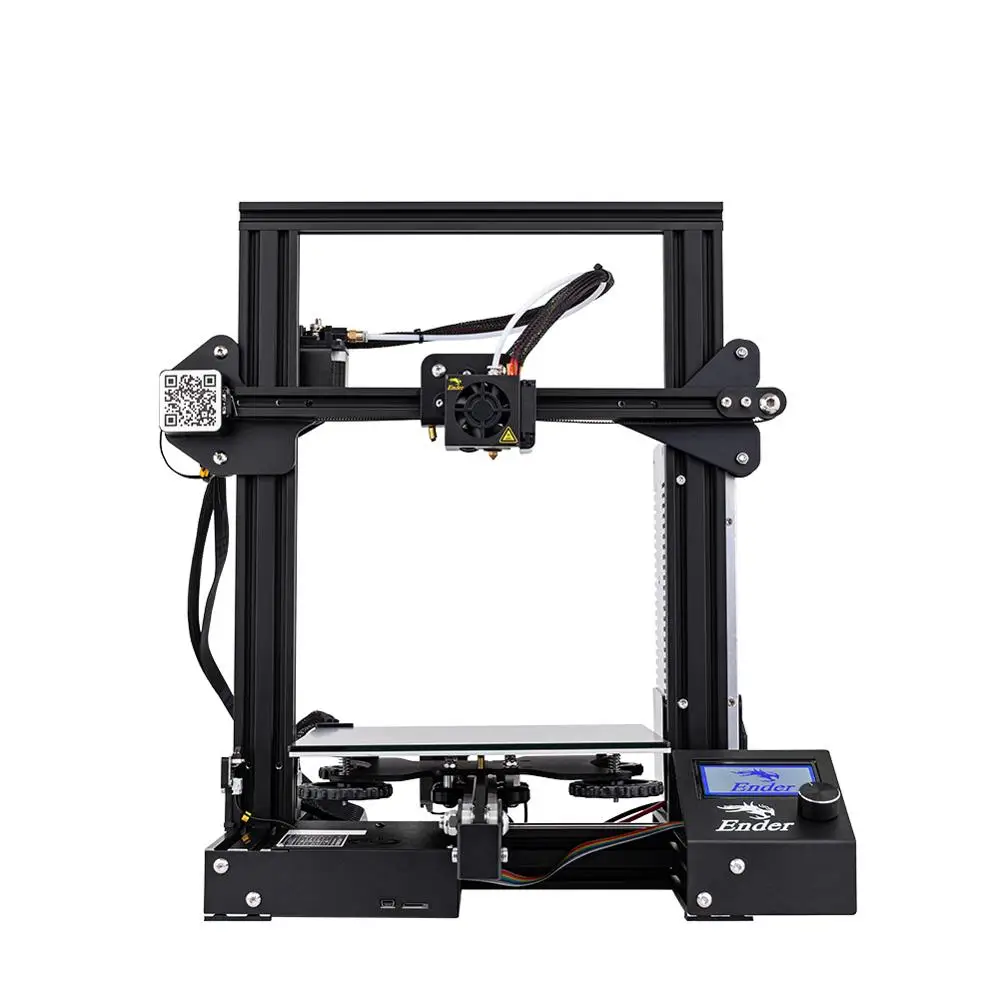 CREALITY 3D Новый Ender-3X принтер набор металлическая рамка Добавить стеклянную