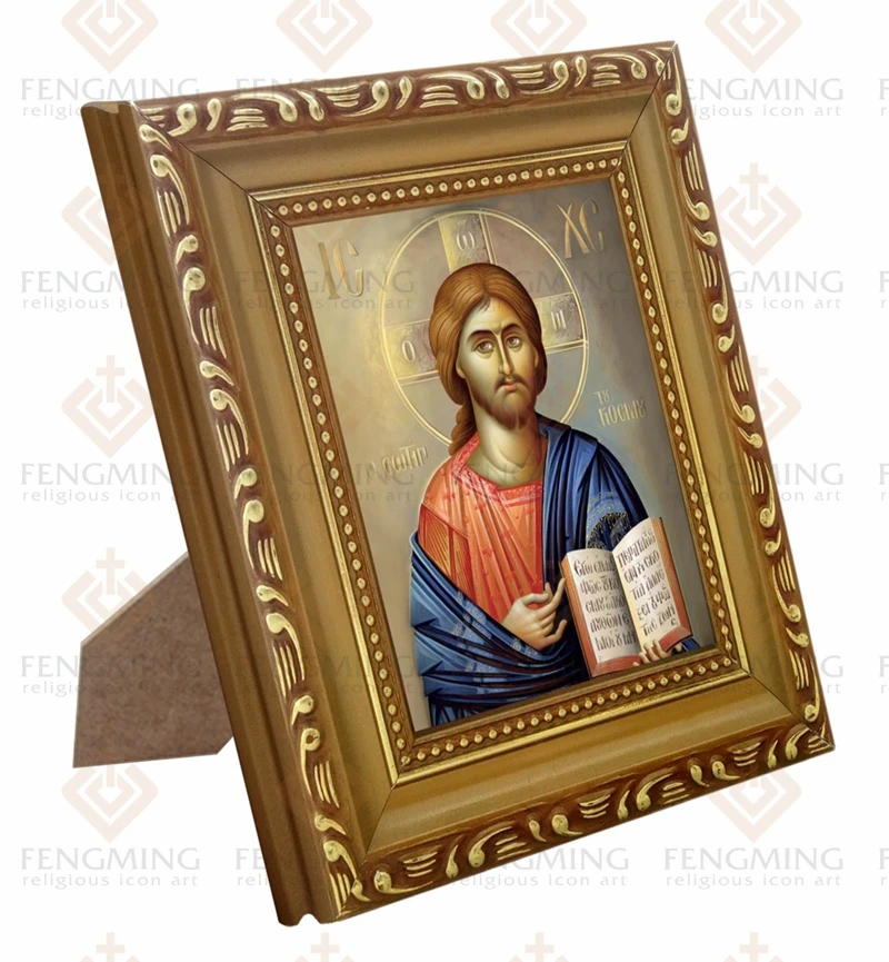 2016 г. Высокое качество дисконт фоторамка русская религиозная lcon of christ jesus