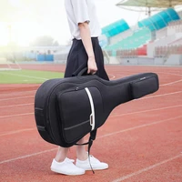 fashion 40 inch 41 inch guitar bag carry case backpack oxford acoustic folk guitar gig bag cover with double shoulder straps