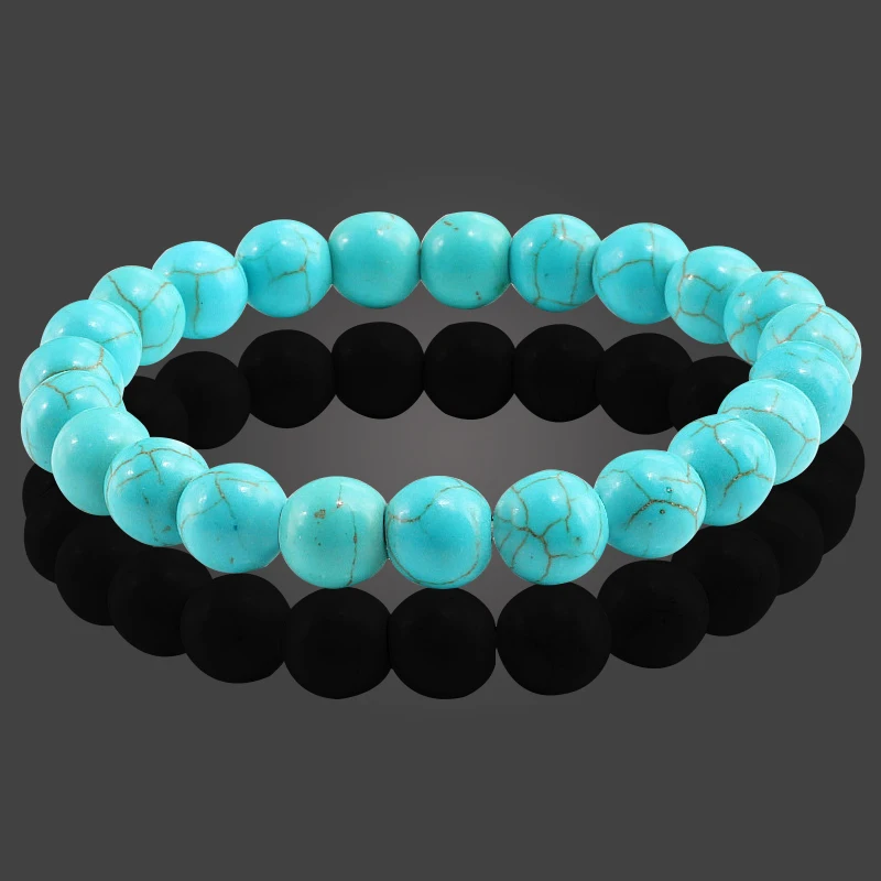 Женский браслет из бисера и халцедона|Плетеные браслеты| |