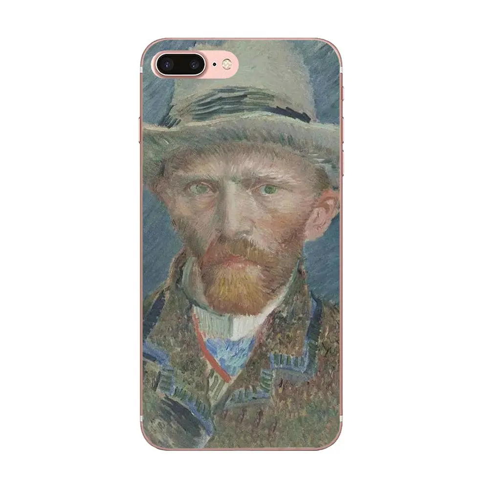 Мягкий чехол для мобильного телефона Vincent Van Gogh масляная живопись черная кожа для Xiaomi Redmi Note 2 3 3 S 4 4A 4X5 5A 6 6A Pro Plus