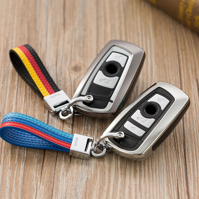 Car Key Case Cover For BMW F30 F20 X1 X3 X5 X6 X7 E30 E34 E90 E60 E36 Smart-2/3button Shell Bag Keyring Keychain Styling | Автомобили и