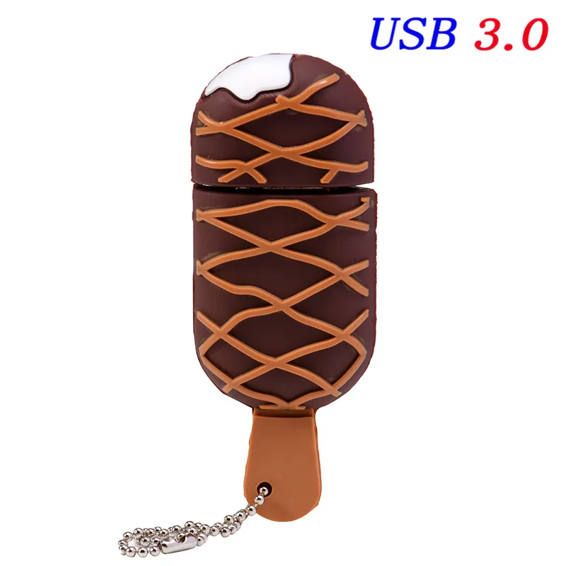 B JASTER горячая Распродажа высокоскоростная флеш-накопитель USB 3,0 4 ГБ 8 ГБ 16 ГБ 32 ГБ 64 ГБ мультяшное мороженое U диск свадебная фотография подарок - Цвет: B