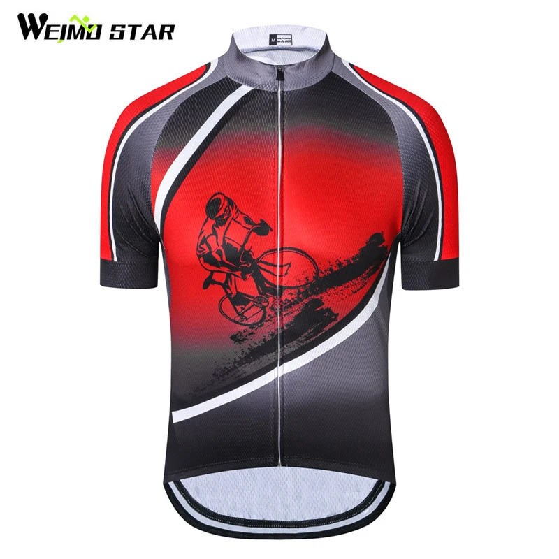 

Weimostar 2018 гоночная Спортивная одежда для велоспорта Ropa Ciclismo с коротким рукавом дышащая велосипедная майка mtb велосипедная майка Одежда