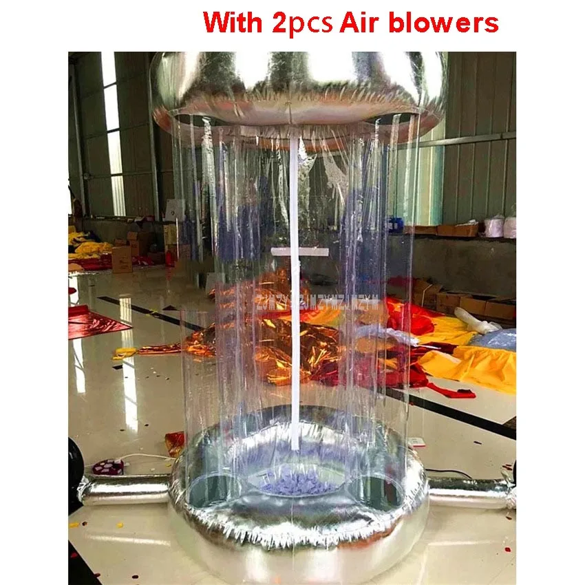 Надувной воздушный шарик из ткани Оксфорд с милым мультяшным рисунком для