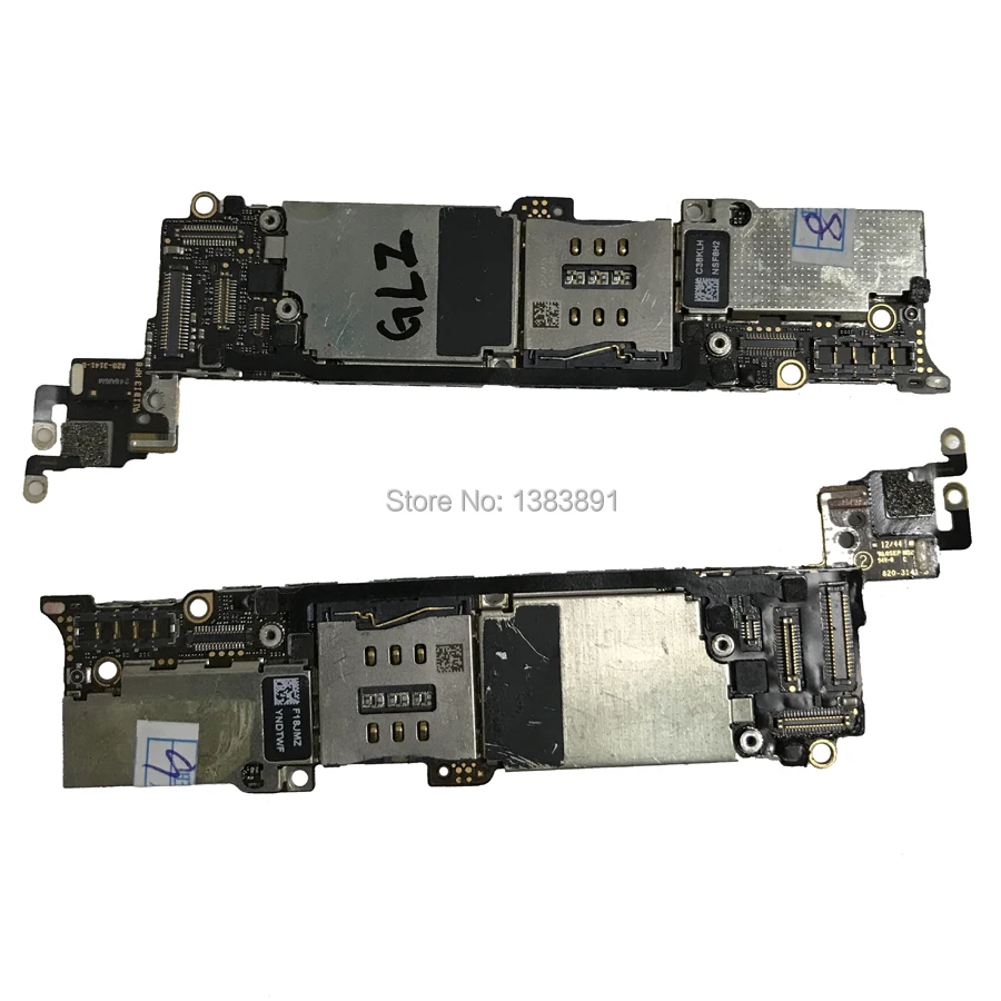 Для iphone 5 материнская плата 16 Гб/32 ГБ/64 ГБ unloncked 5G материнская плата оригинальная материнская плата удалена из использованного телефона с системой IOS
