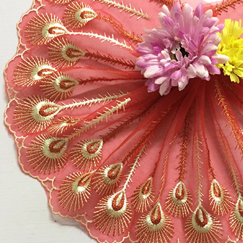 Кружевное платье в нигерийском стиле с вышитой отделкой 2 ярда