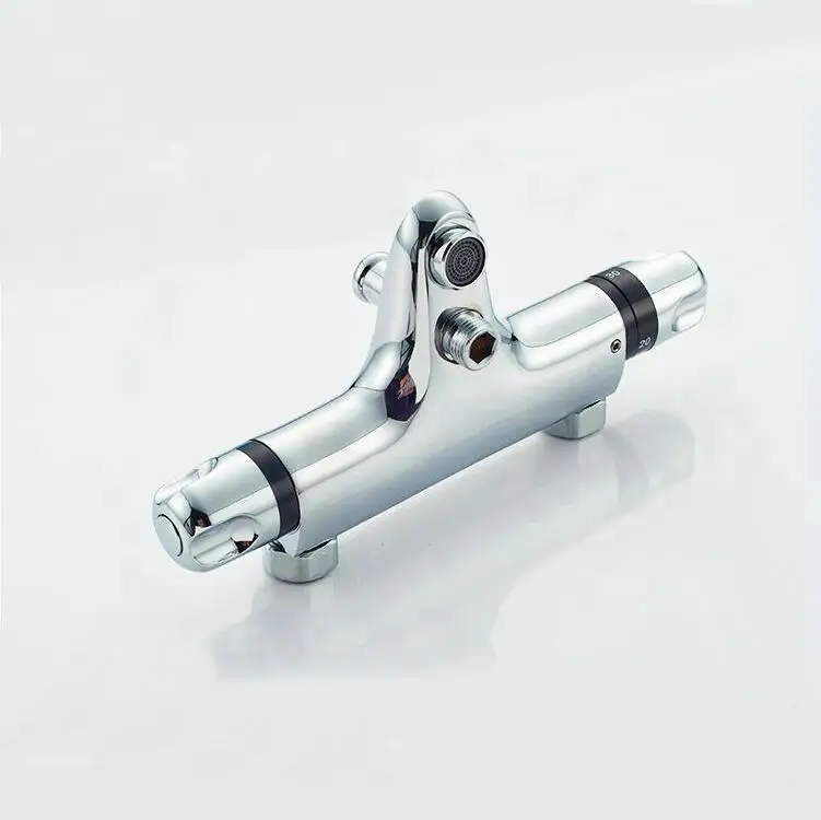 Автоматический термостат для ванной комнаты смеситель душа с настенным